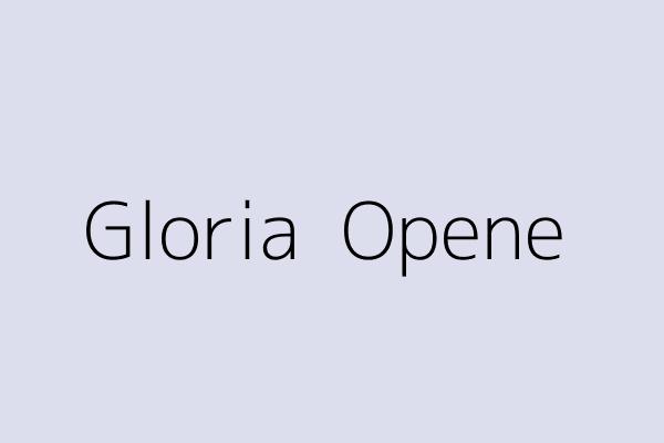 Gloria  Opene 